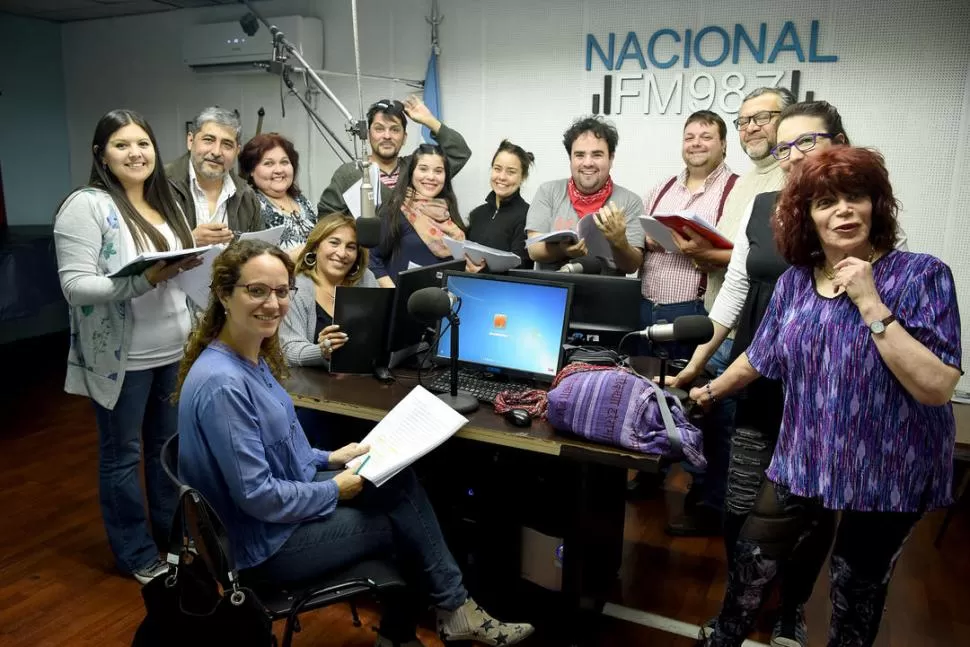 EN RADIO NACIONAL. Los 12 intérpretes tucumanos ensayan desde el sábado dirigidos por Strat. 