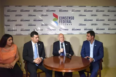 “La quinta banca es nuestra”, lanzó Bellomio