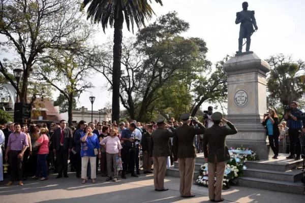 Evocaron la gesta de Belgrano