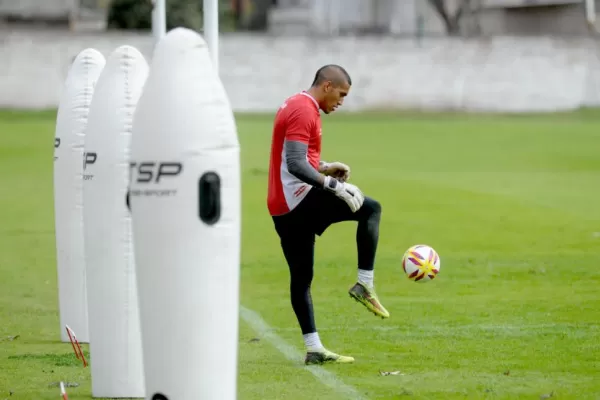 Arce habló de sus sensaciones al volver a ser el arquero titular