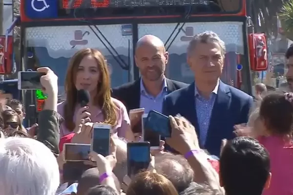 Macri y Vidal cantaron juntos el “sí, se puede”