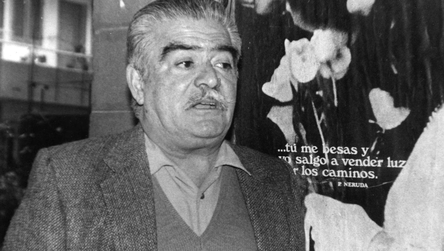 MANUEL ALDONATE. El poeta tucumano nació en 1919 y falleció en 1993 en Monteros.