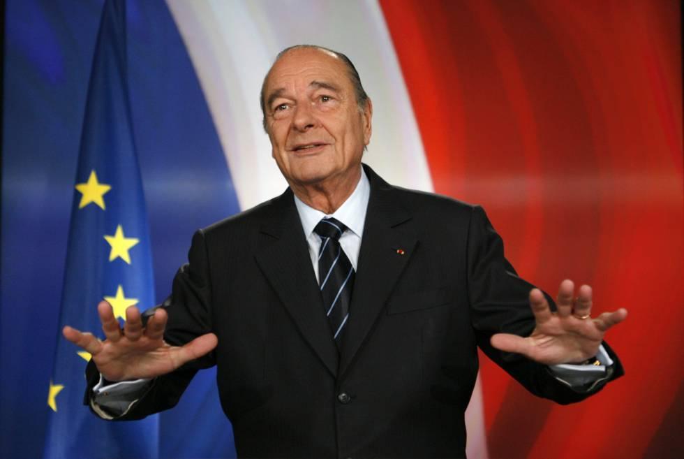 Murió el ex presidente francés Jacques Chirac