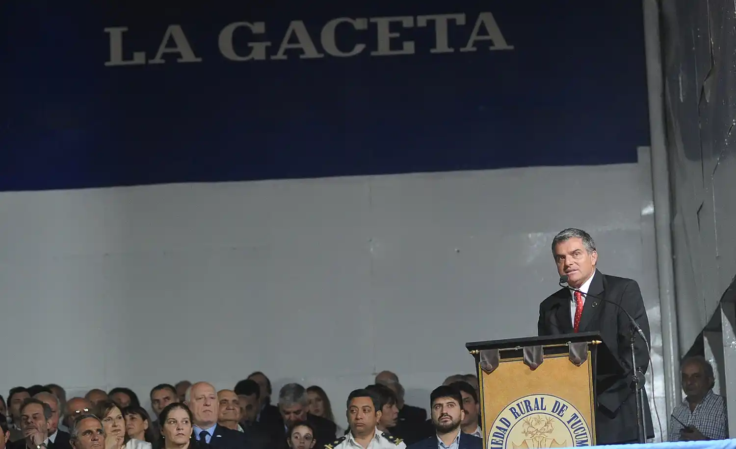 MURGA. El presidente de la Rural abogó por una reforma política, impositiva y laboral.