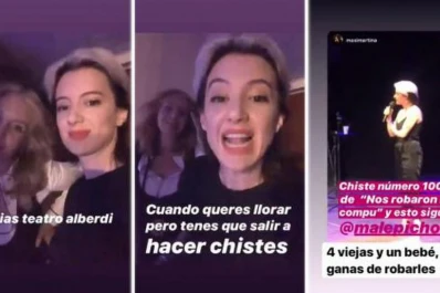 Antes del show: de la risa a la crisis