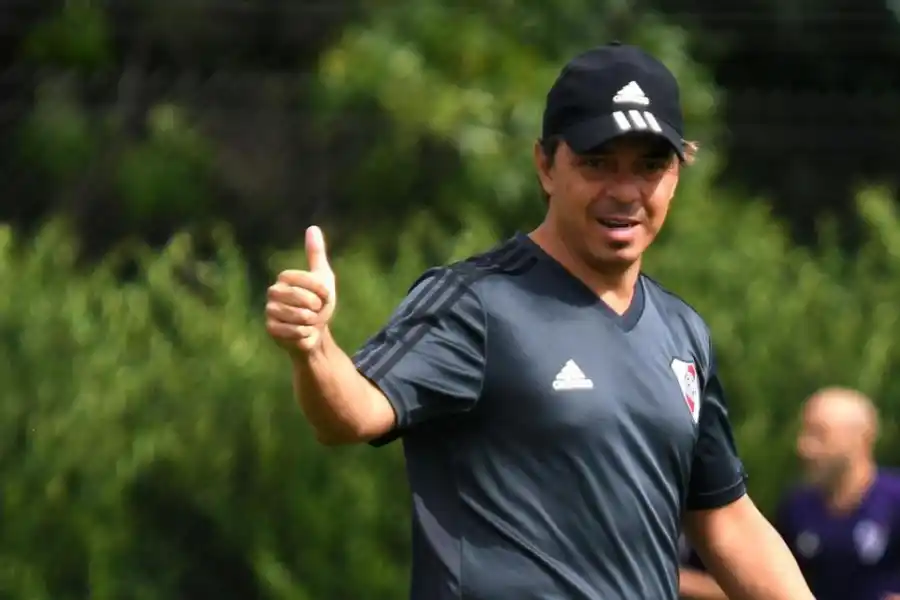 DECISIÓN. Gallardo preservará a los titulares en el juego de esta tarde con el “Lobo”.