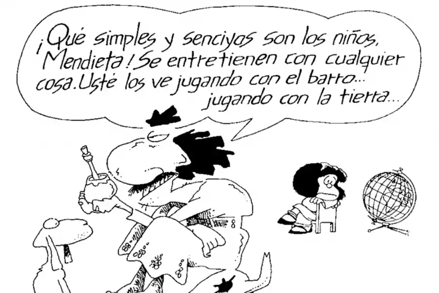 INODORO PEREYRA. El humor de Fontanarrosa dedicado a Quino.