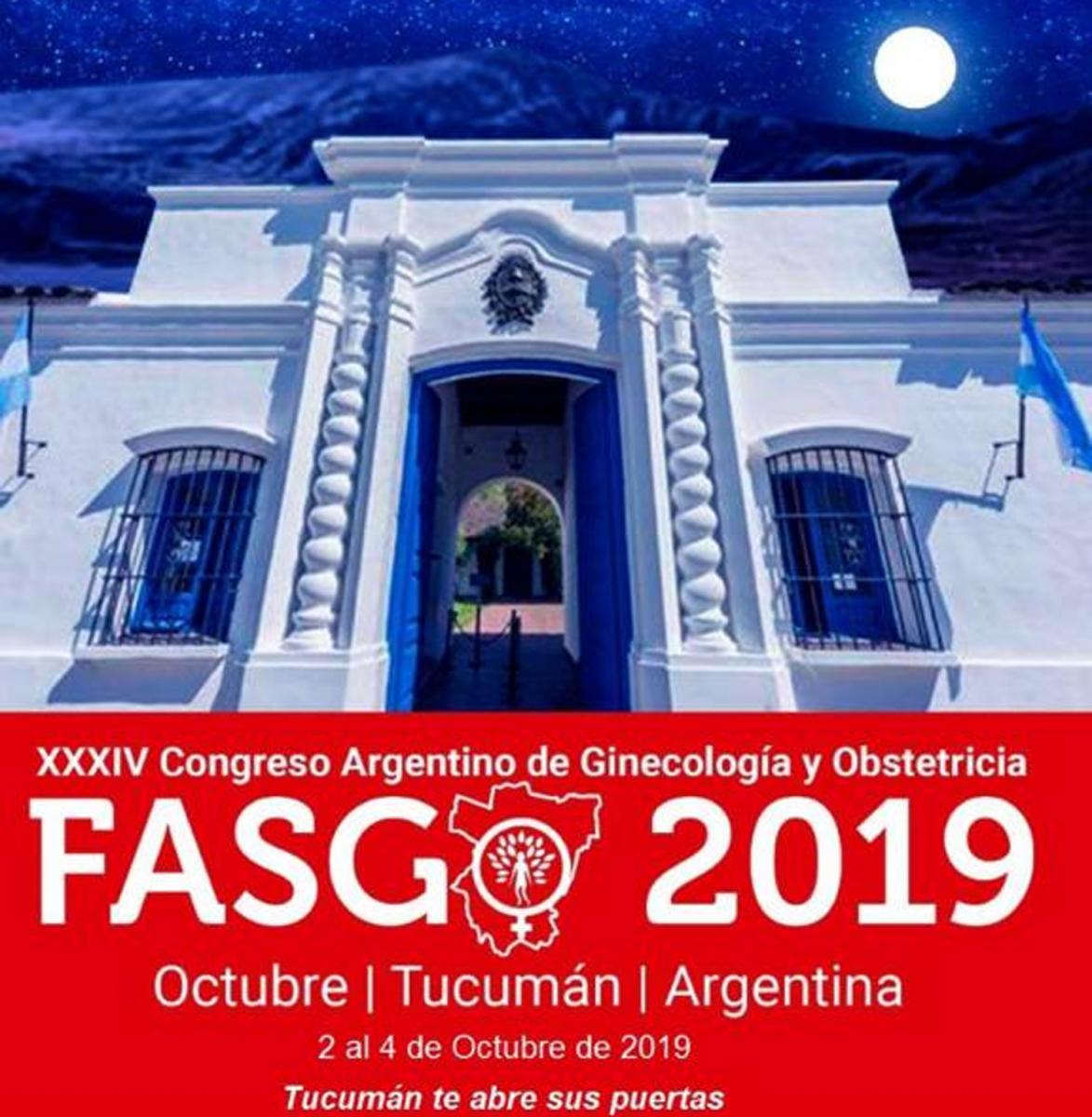 FLYER DEL EVENTO. XXXIV Congreso de Ginecología y Obstetricia.