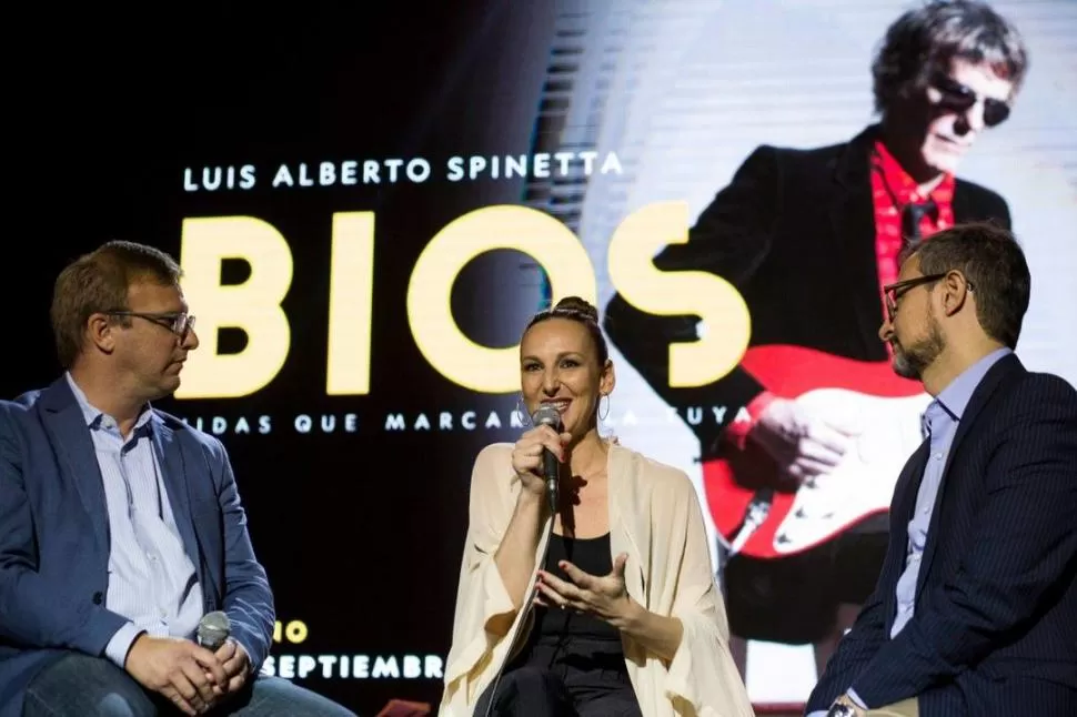 LA HIJA. Catarina Spinetta, en la presentación oficial del documental. nationalgeographicla.com