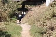 El Colmenar: una mujer quiso arrojar a su hija de tres años desde un puente