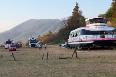 Se llevaron el catamarán de El Cadillal y esperan que en diciembre llegue otro