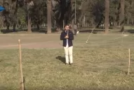 Los organizadores del torneo de fútbol niegan haber arrancado los árboles del parque 9 de Julio