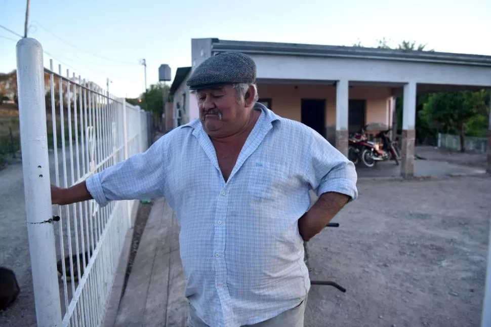 CONMOCIÓN. Manuel Díaz, padre de los sospechosos del ataque.