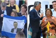 Manuela, la jubilada que compartió escenario con Macri dos veces en 18 días y su pasado bussista