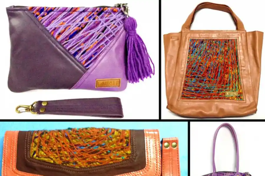 ORIGINALES. Ninguna pieza es igual a otra en la serie de la autora.