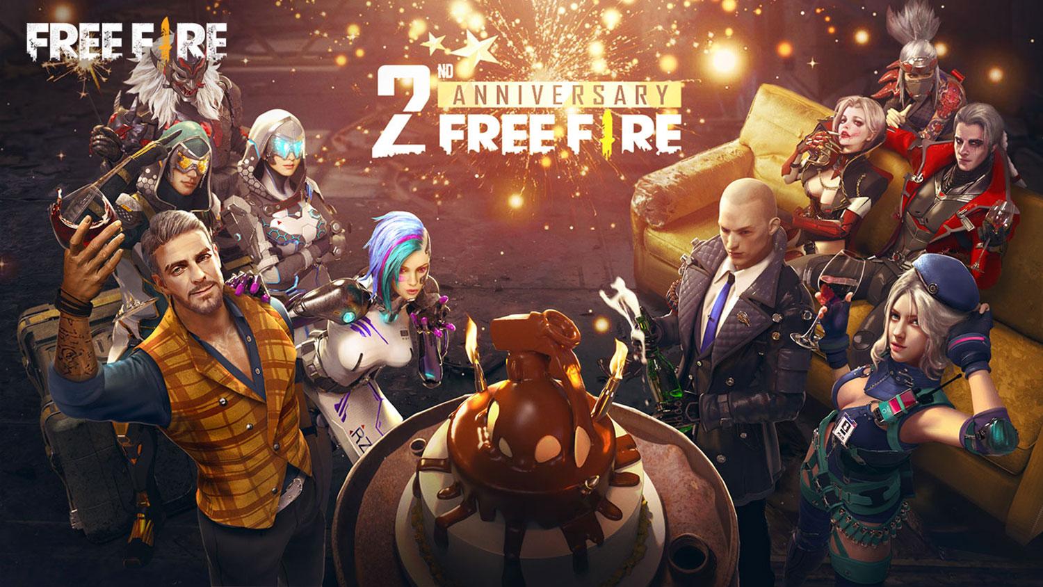 FESTEJO. Free Fire cumplió dos años de su lanzamiento en 2019