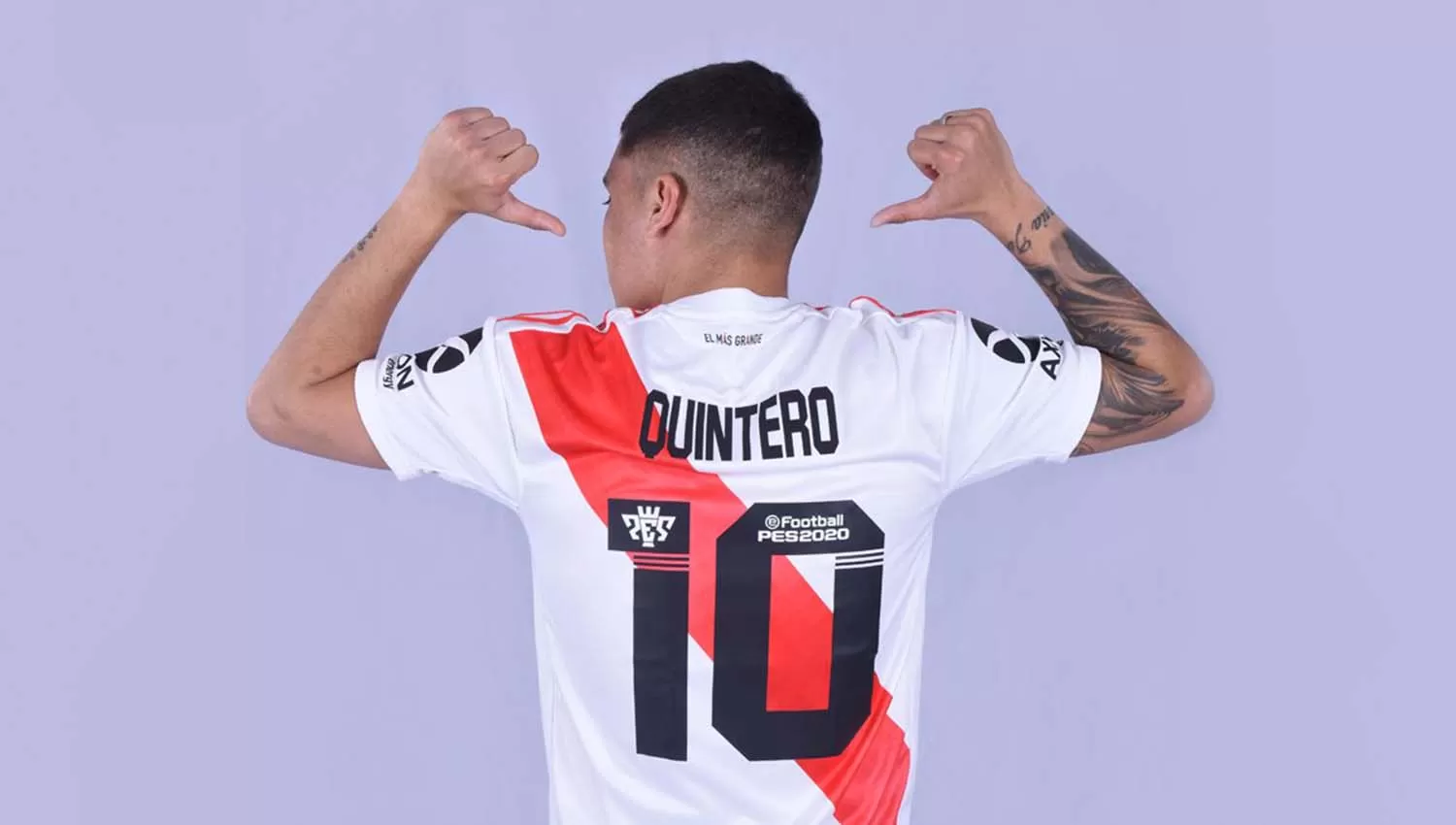 Juan Fernando Quintero podría jugar contra Almagro y contra Boca. (FOTO TOMADA DE TWITTER @RiverPlate)