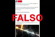 Es falso que Manzur haya ordenado cortar la luz en la plaza Independencia
