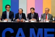 Sica presentó a la CAME el plan para impulsar el empleo y la producción