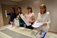 El “cruce de hinchadas” fue inevitable