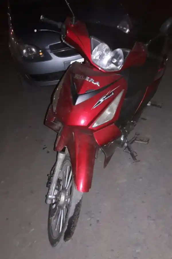 Fin del misterio: durante un allanamiento encontraron la moto robada del jardinero