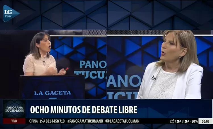 Mabel Carrizo (Frente de Todos) y Lidia Ascárate (Juntos por el Cambio) marcaron el pulso del segundo debate.