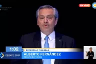 Yo no sé en qué país vive Macri, disparó Alberto Fernández.