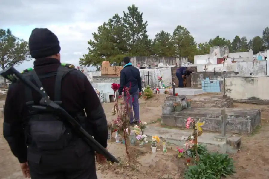 RASTRILLAJE. Después de los crímenes, “El Loco” fue intensamente buscado. 