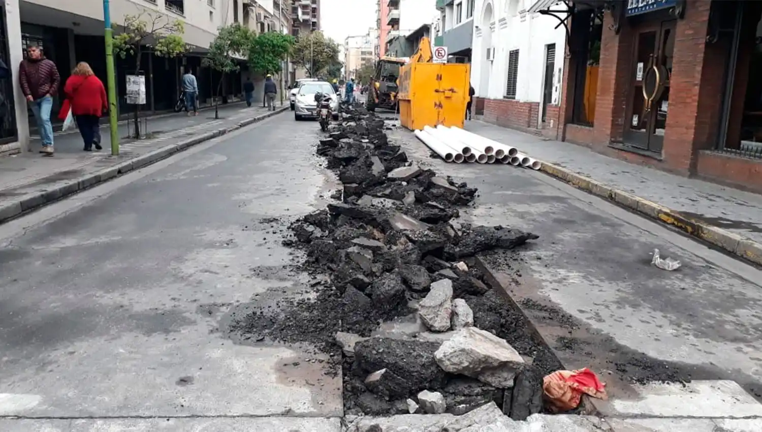 A tener en cuenta si vas al centro: desvíos y cortes por obras de la SAT