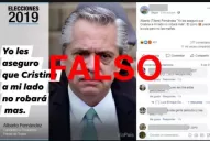 Es falsa la imagen donde Alberto Fernández dice: “Yo les aseguro que Cristina a mi lado no robará más”