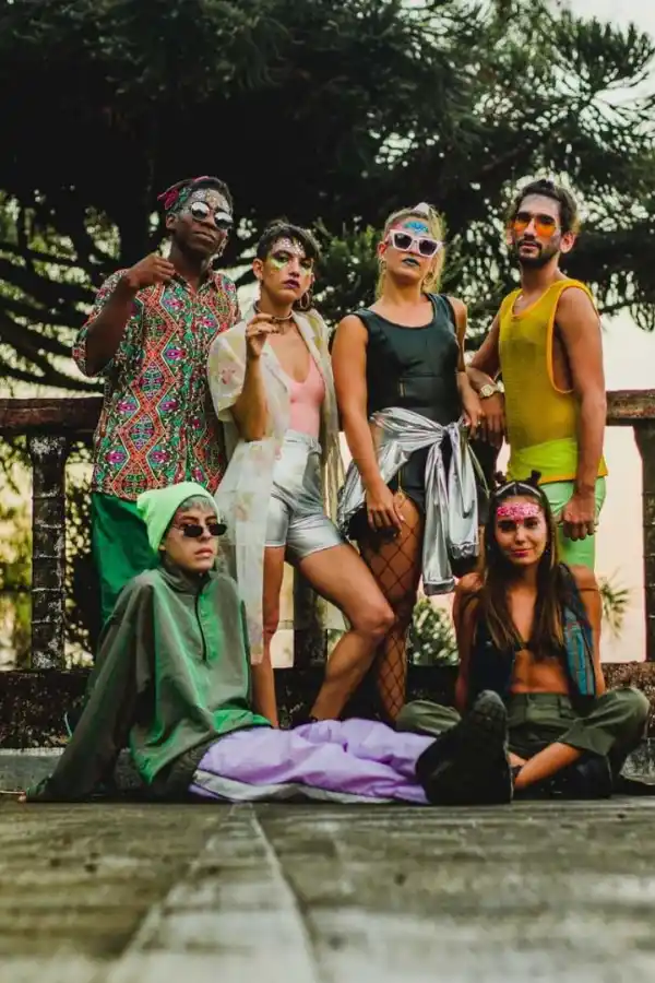  OUTFIT COMPLETO. Producción de fotos inspirada para el festival de electrónica “Calavera No Chilla”. 