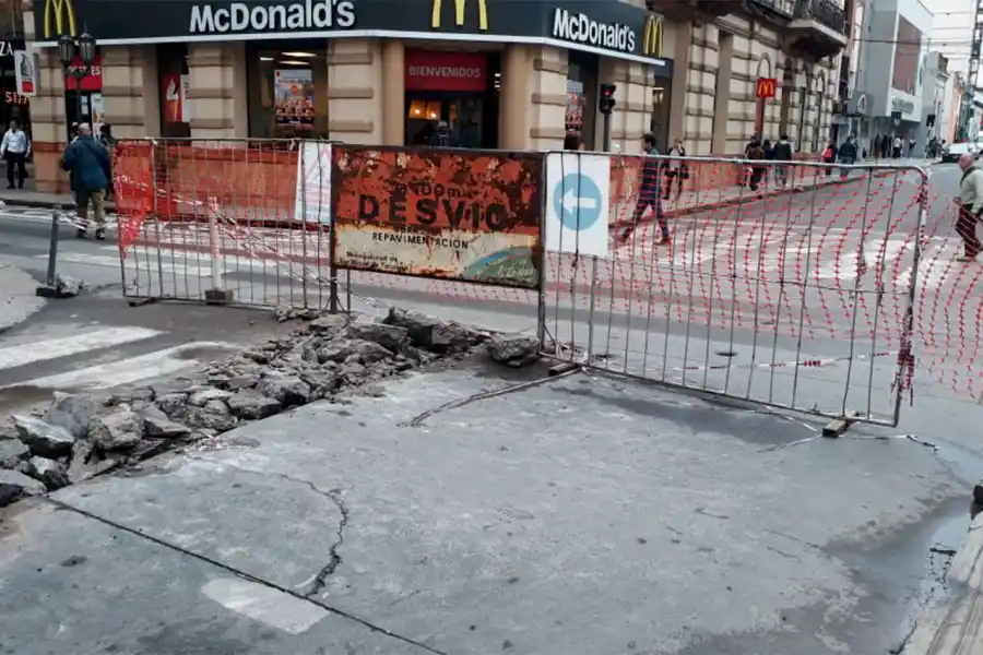 A tener en cuenta si vas al centro: desvíos y cortes por obras de la SAT