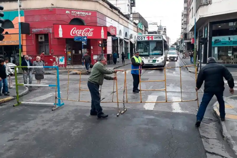 A tener en cuenta si vas al centro: desvíos y cortes por obras de la SAT