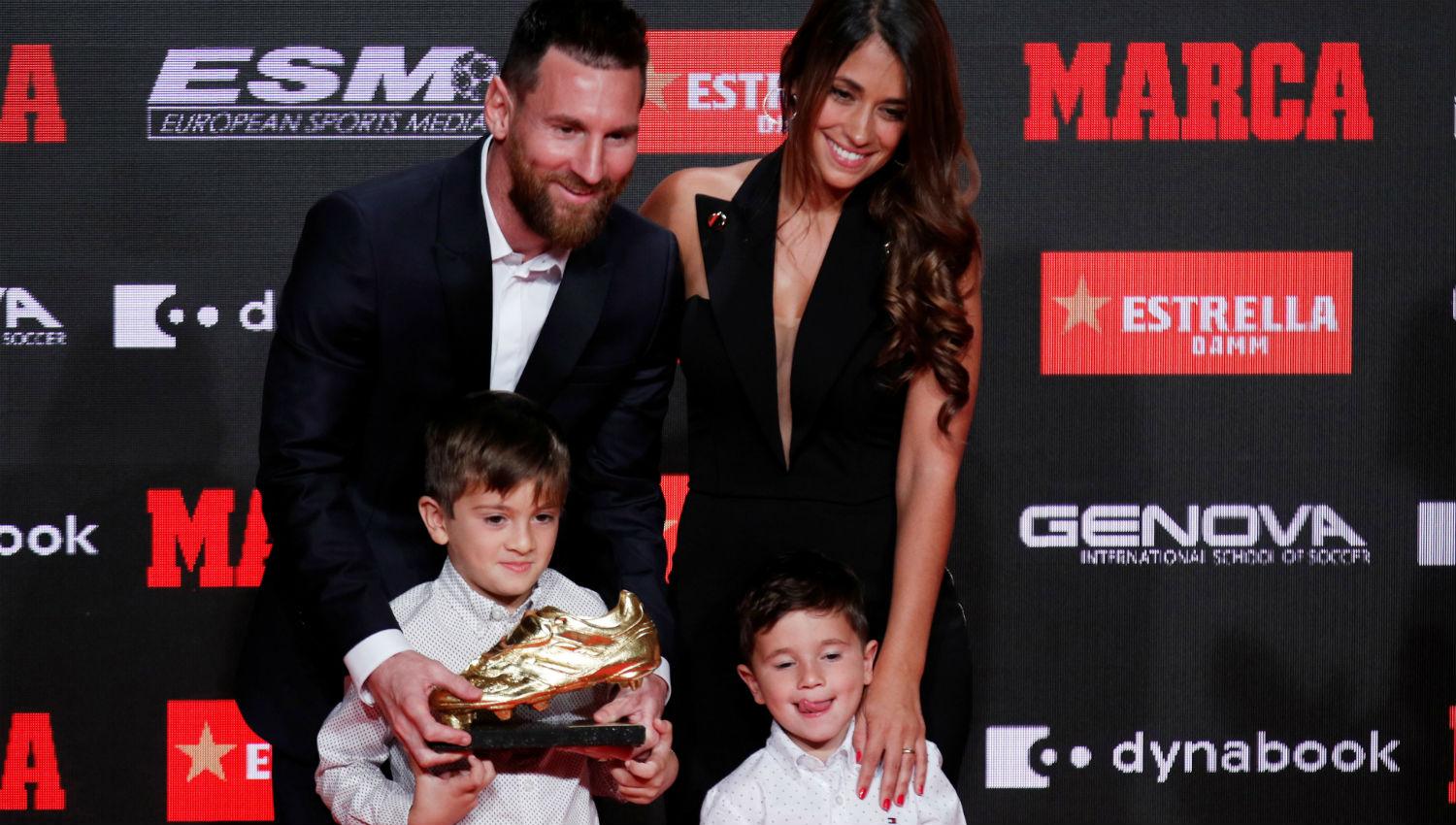Uno más para la vitrina: Messi recibió su sexto Botín de Oro en Europa