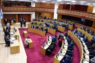 Los actuales legisladores cierran su mandato con una sesión para designar jueces