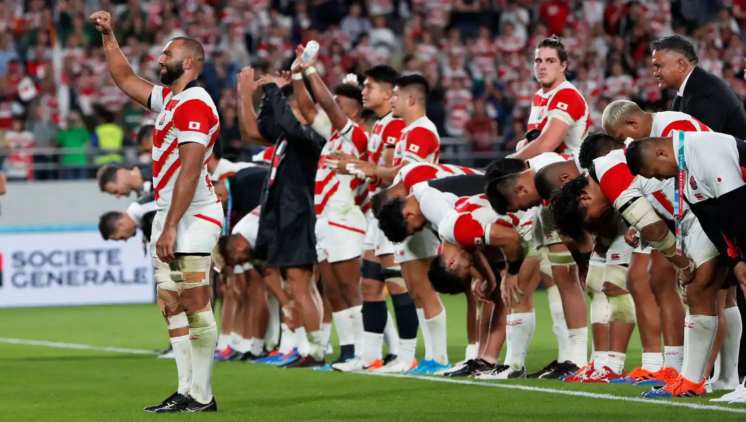 LA DESPEDIDA. El seleccionado japonés terminó entre los mejores ocho equipos del torneo.