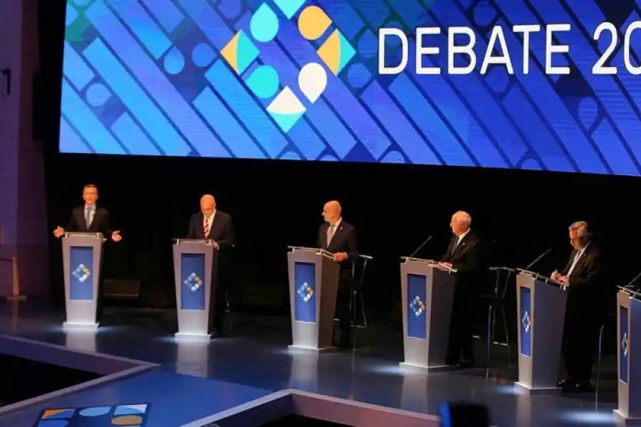 Así fue la primera edición del Debate 2019, el domingo pasado. Hoy los candidatos vuelven a verse las caras.