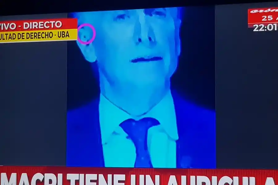 La duda se sembró también en la pantalla de Crónica TV.