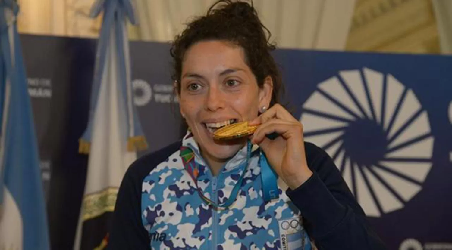 Cynthia Pinto había ganado el oro con el equipo argentino en los Juegos Panamericanos. (ARCHIVO)