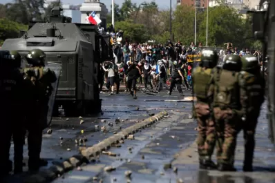 Tucumanos vivieron de cerca el estallido social en Chile