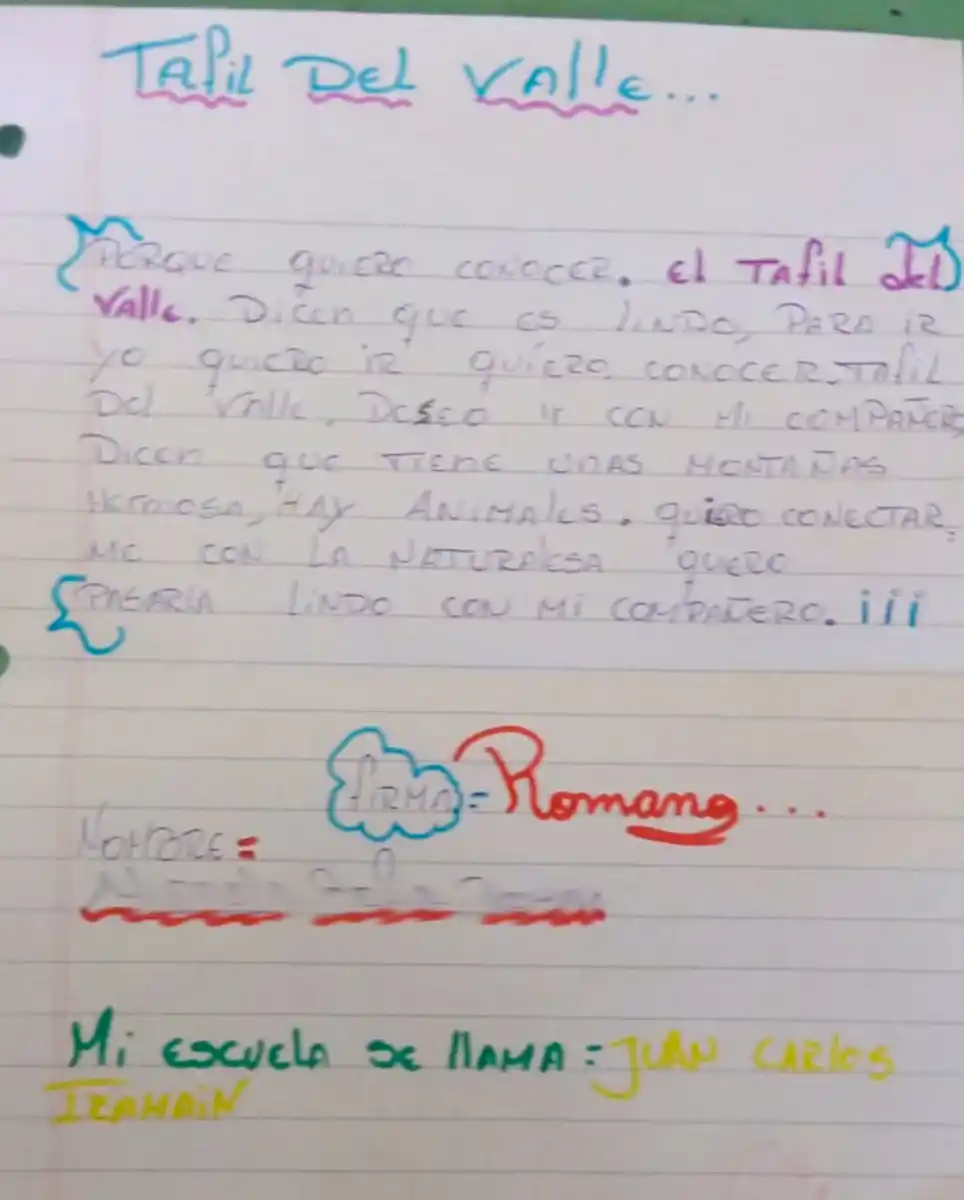 EL DESEO. El viaje está pensado apenas para dos días. Que el sueño no quede trunco.