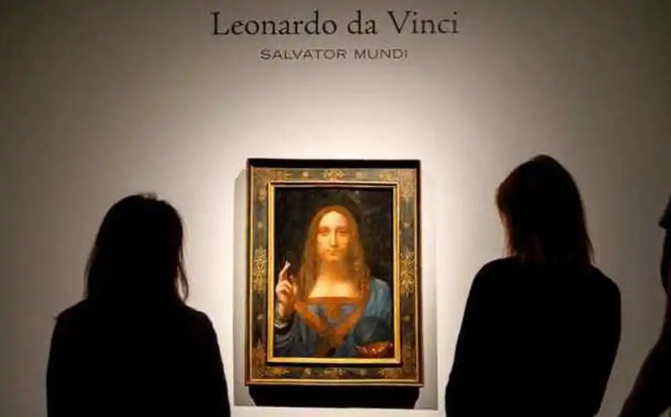 “SALVADOR MUNDI”. Se desconoce si formará parte de la muestra.