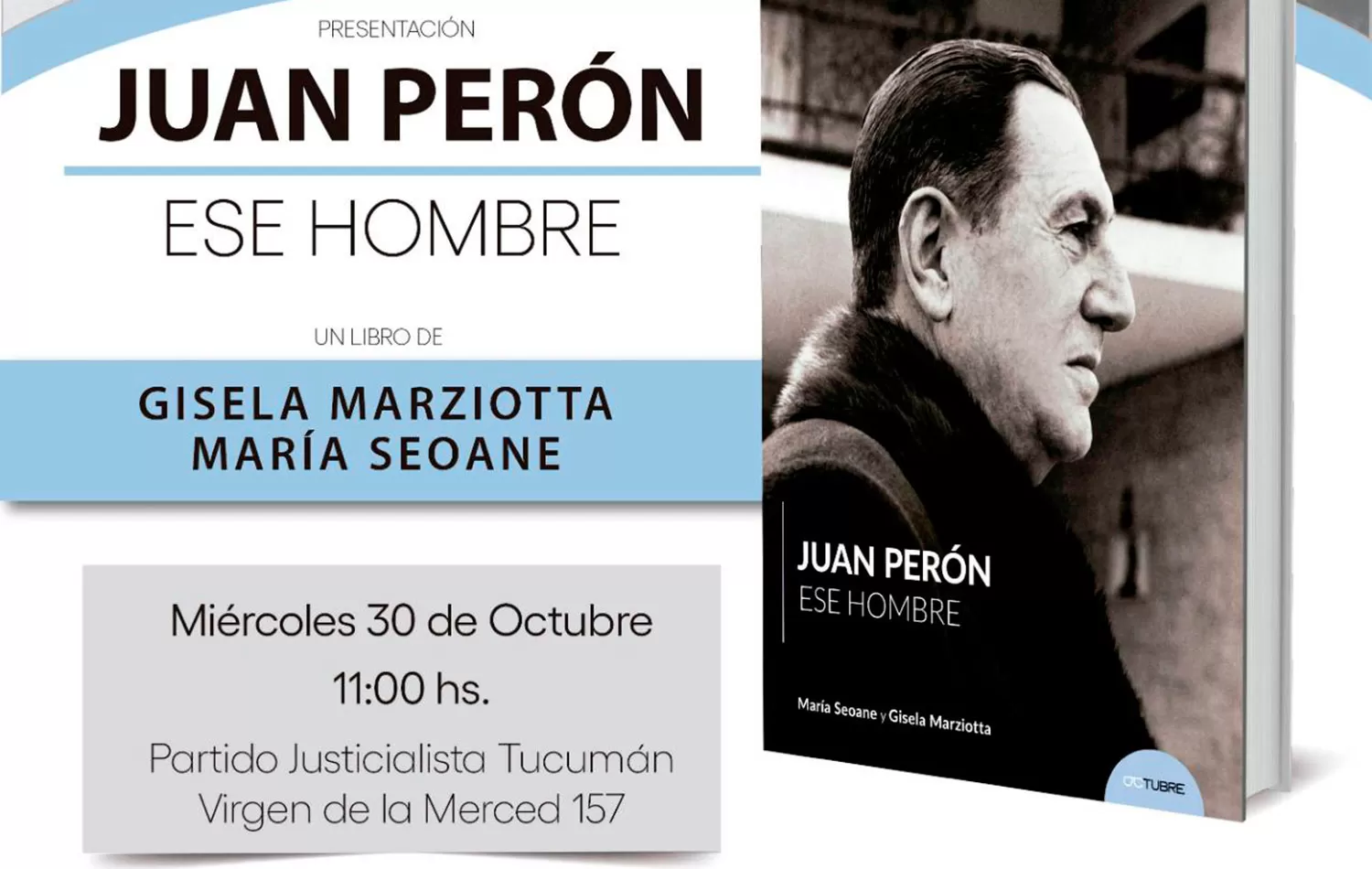 Presentan un libro sobre Perón y su vínculo con las mujeres