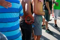 Difunden imágenes de un manifestante armado en plaza Independencia