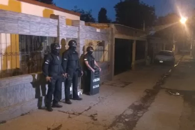 Más de 300 policías actuaron en un operativo antidrogas