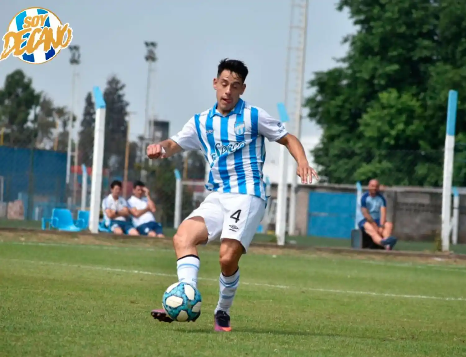 Gustavo Toledo jugó de titular en la Reserva.