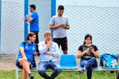 El “Ruso” fue a ver el partido de la Reserva de Atlético