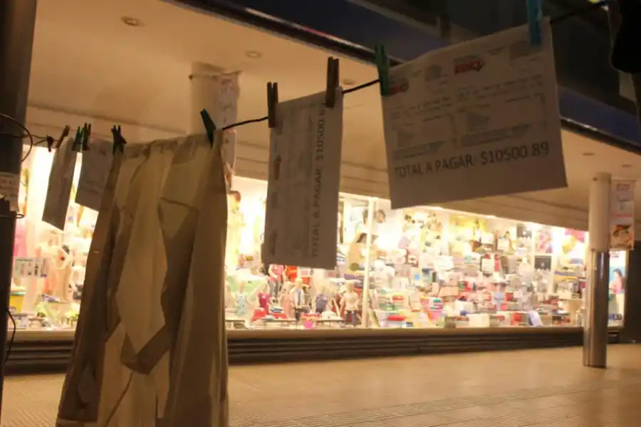 En la antesala a las elecciones, así amaneció la peatonal