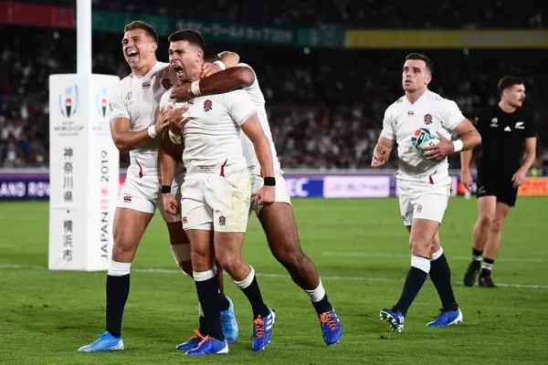 Inglaterra eliminó a los All Blacks y es finalista del Mundial de Rugby