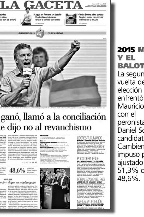 Un siglo de elecciones nacionales reflejadas en las tapas de LA GACETA